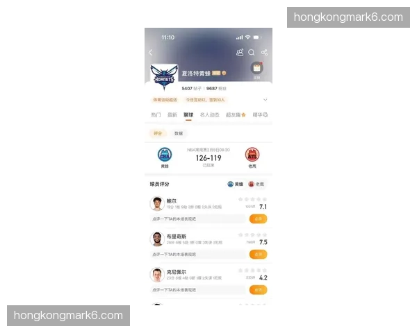 黄蜂成2026年唯一攻防效率均联盟前五球队，净效率+9.7排名第二